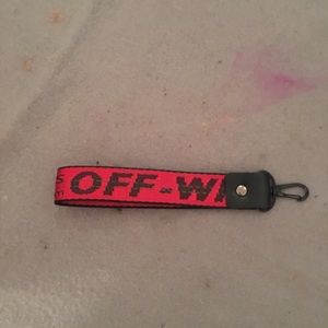 Custom OFF-White Keychain